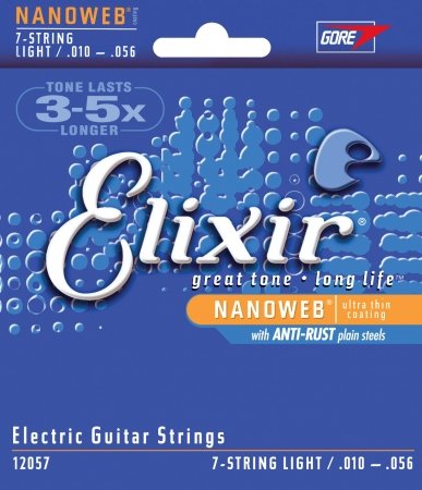   7-  Elixir 12057 NanoWeb Light 10-56