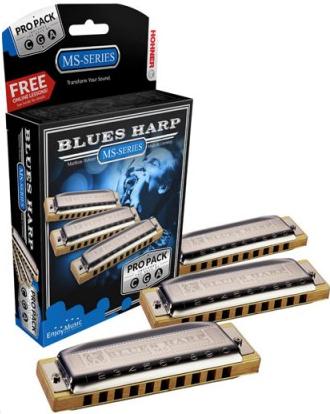   3  Hohner Blues Harp 532/20 MS CGA