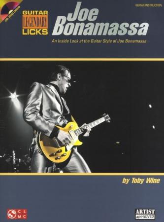 Bonamassa Joe Guitar Legendary Licks GTR Tab BK/CD