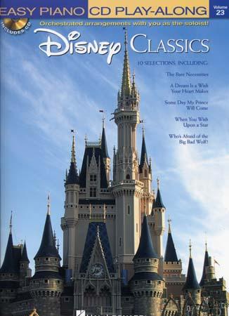 Easy Piano CD Play-Along Volume 23: Disney Classics