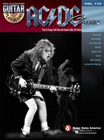 Guitar Play Along Volume 119 AD/DC Classics Guitar Book/CD