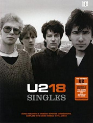U2 18 Singles Guitar Tab Book