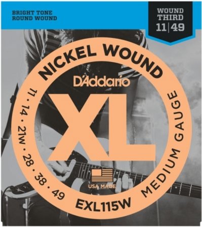    D'Addario EXL115W 11-49