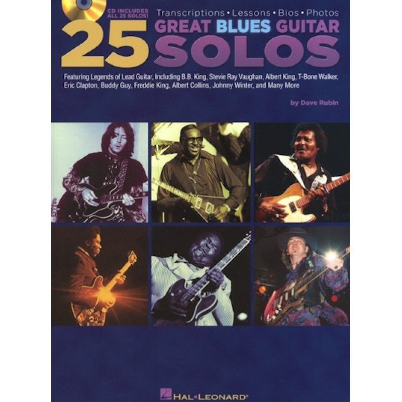 Dave Rubin: 25 Great Blues Guitar Solos