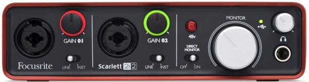   FOCUSRITE Scarlett 2i2