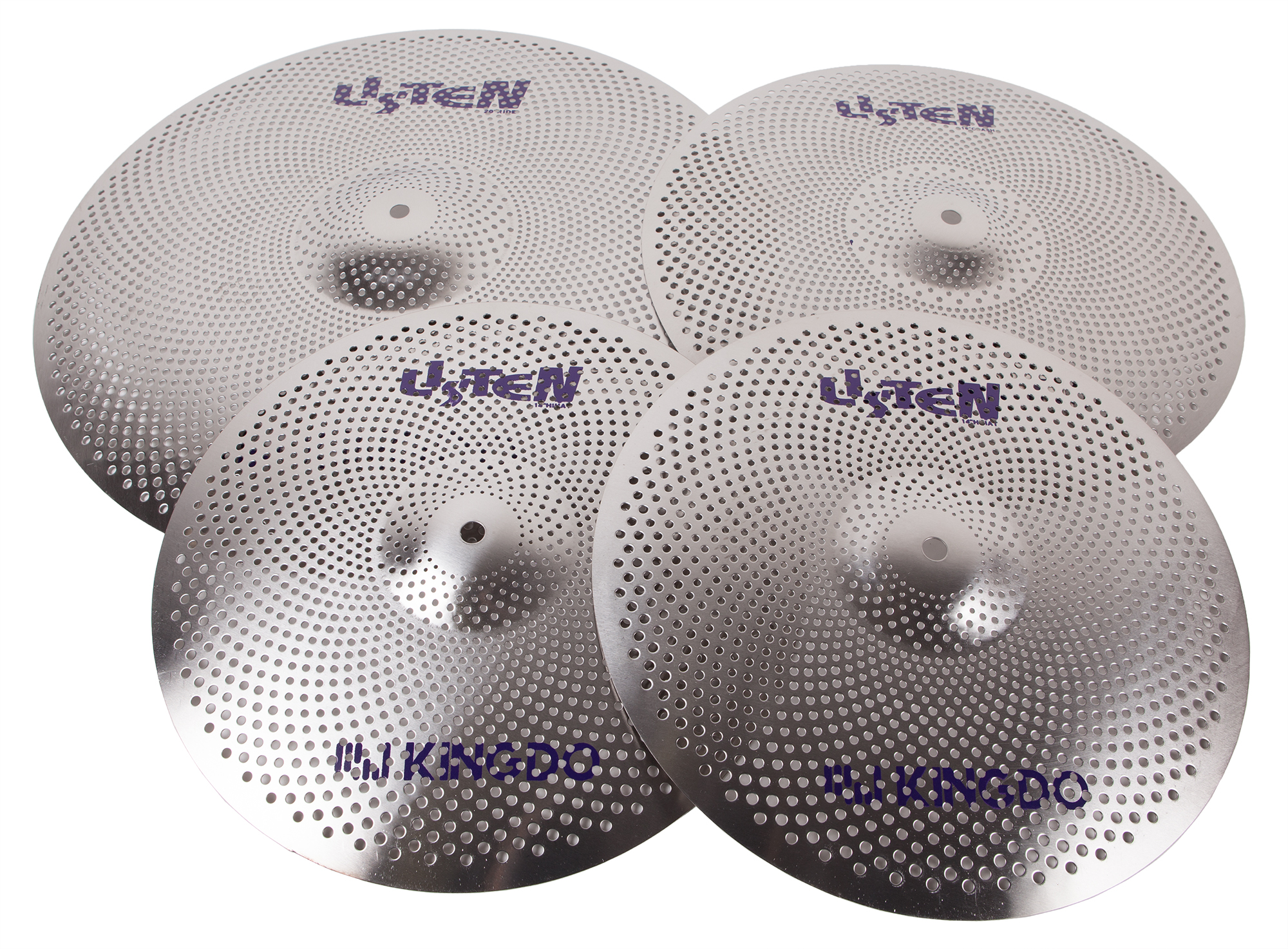  KINGDO LOW VOLUME SET 14"+16"+20" SILVER