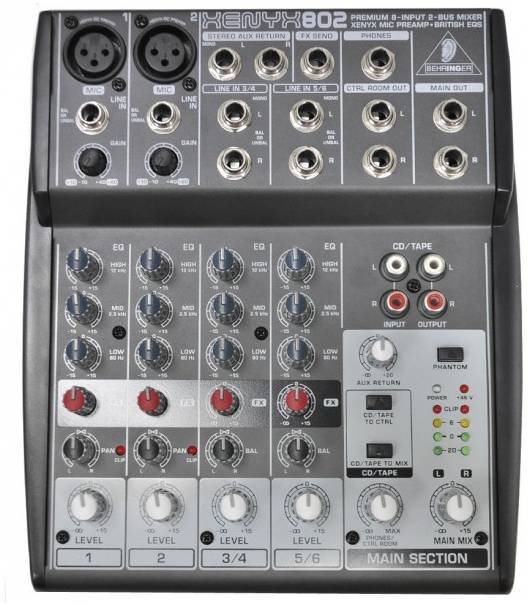   BEHRINGER XENYX 802