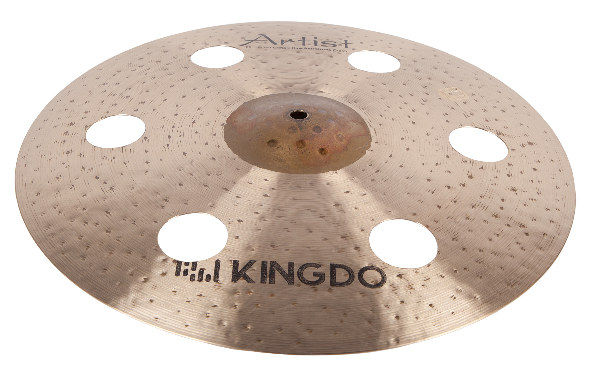  KINGDO 16" CLASSIC RAW BELL O-ZONE CRASH