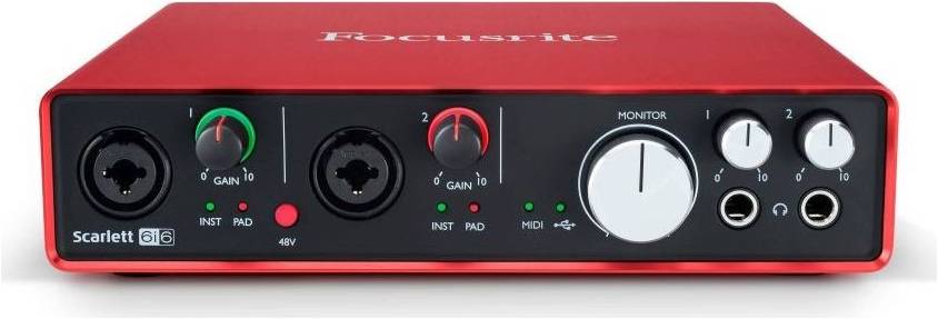   FOCUSRITE Scarlett 6i6 2nd Gen