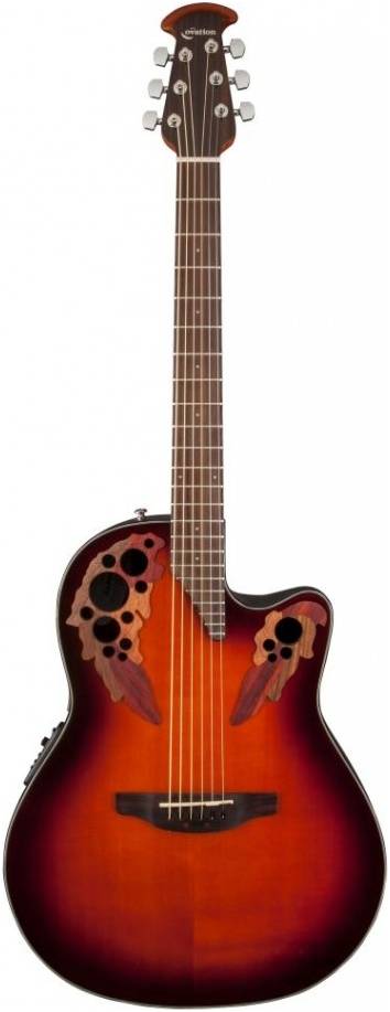   OVATION CE44-1 Celebrity Elite Mid Cutaway Sunburst