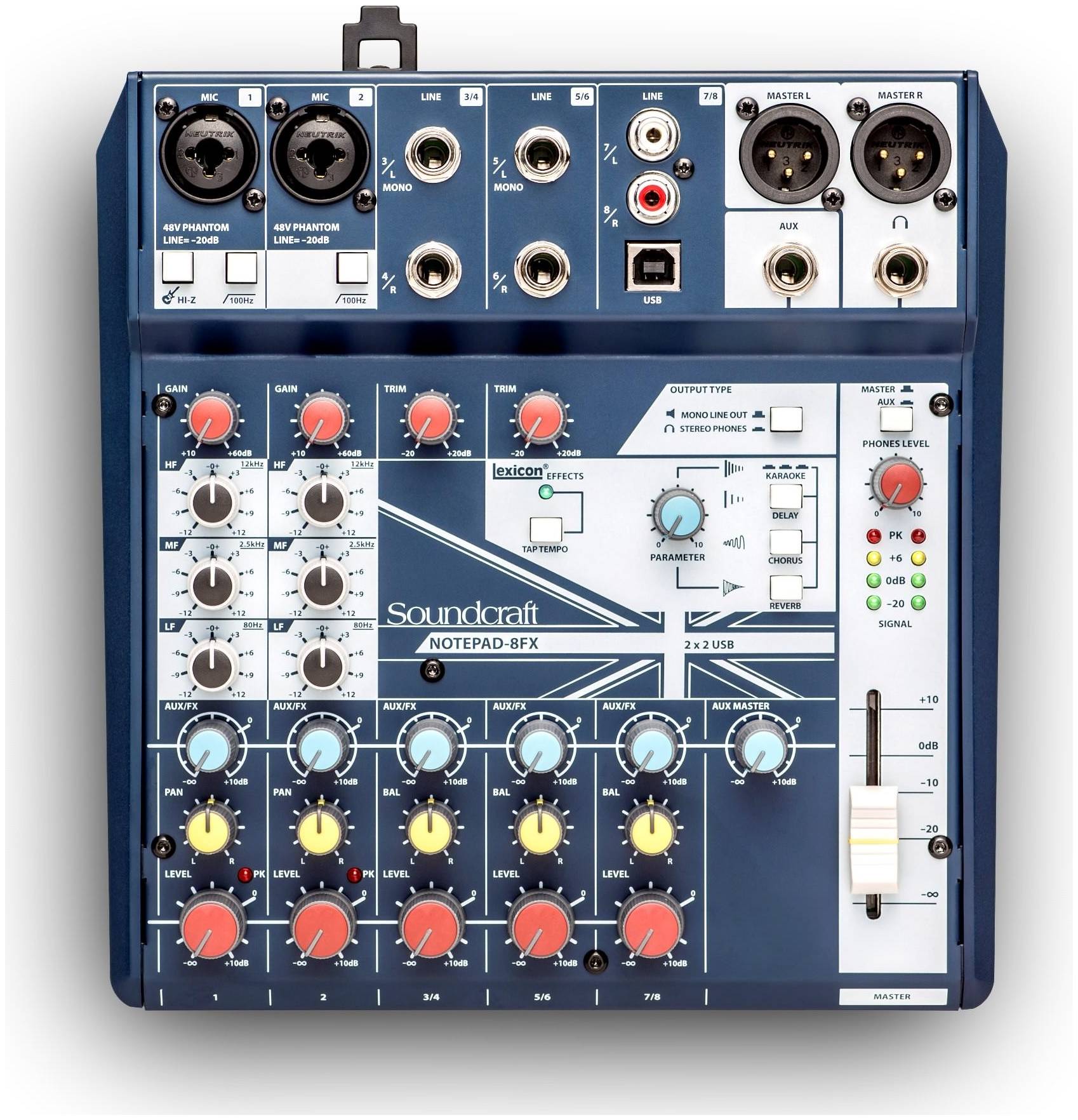    Soundcraft Notepad-8FX