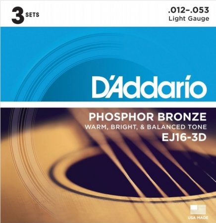     D`Addario EJ16-3D 12-53 3 