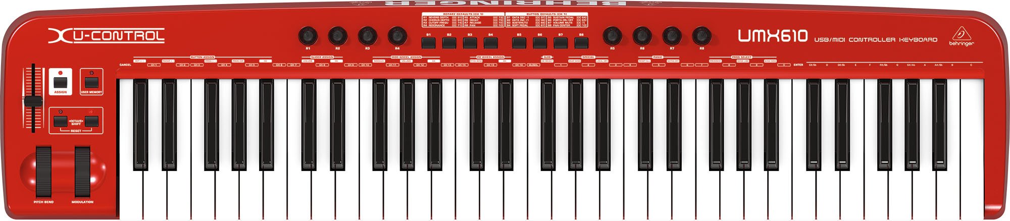MIDI- BEHRINGER UMX610 U-CONTROL