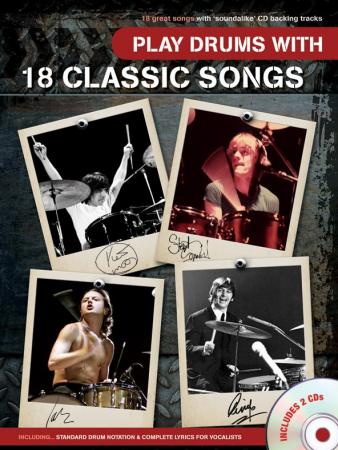 Play Drums With: 18 Classic Songs