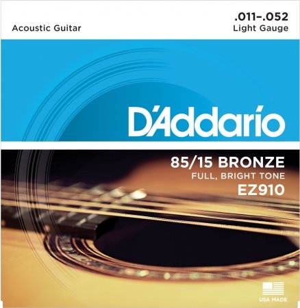     D'Addario EZ910 Light 11-52
