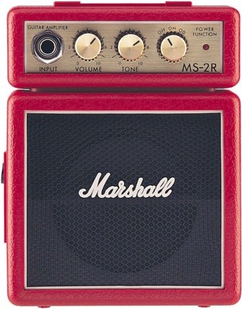   Marshall MS-2R-E MICRO AMP (RED)