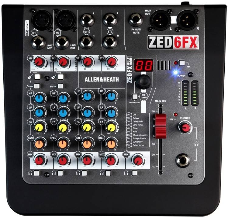   ALLEN&HEATH ZED6FX