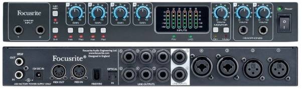   FOCUSRITE Saffire PRO 26 Firewire