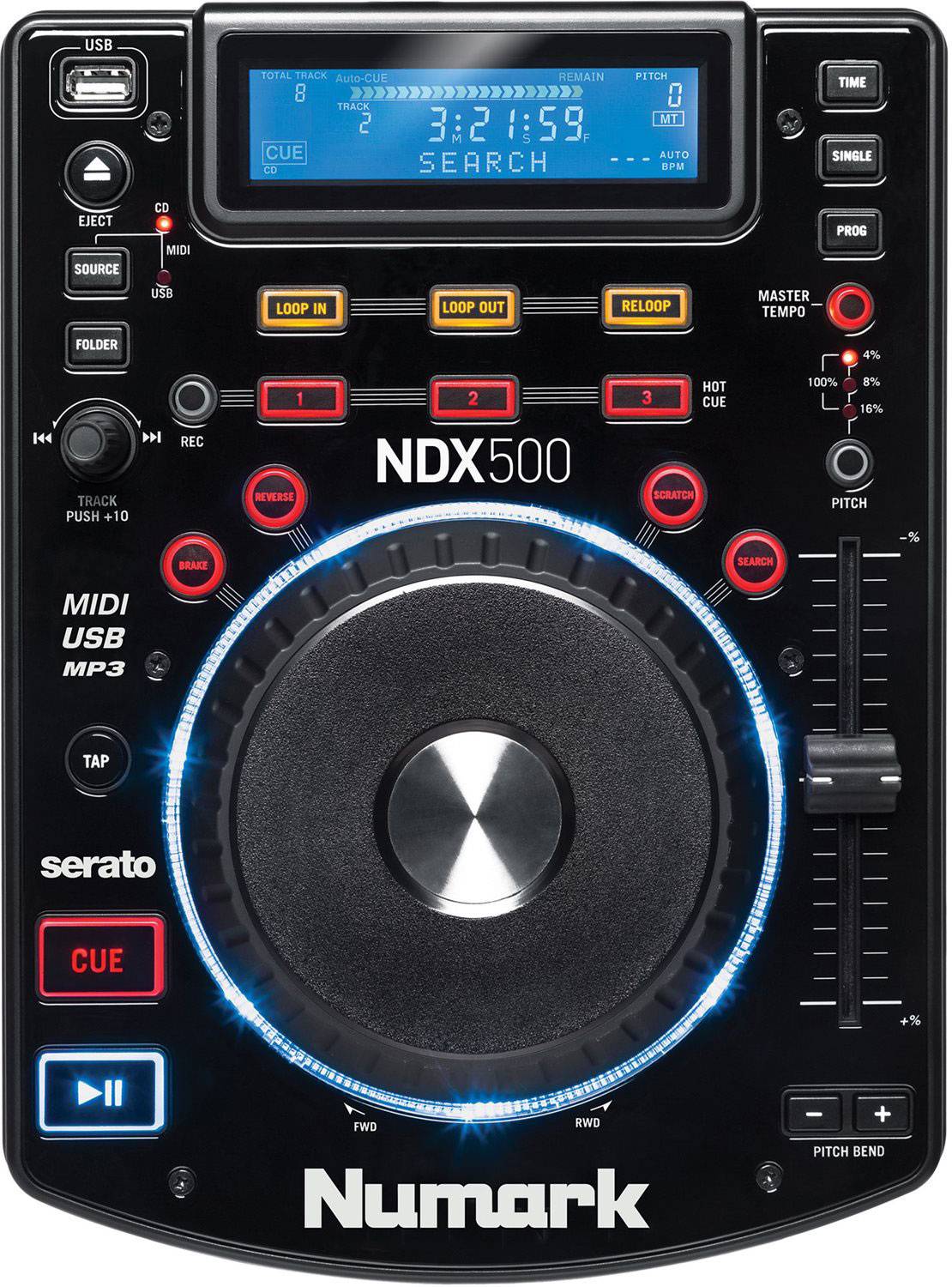 USB CD- NUMARK NDX500