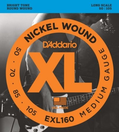   - D`Addario EXL160 050-105.