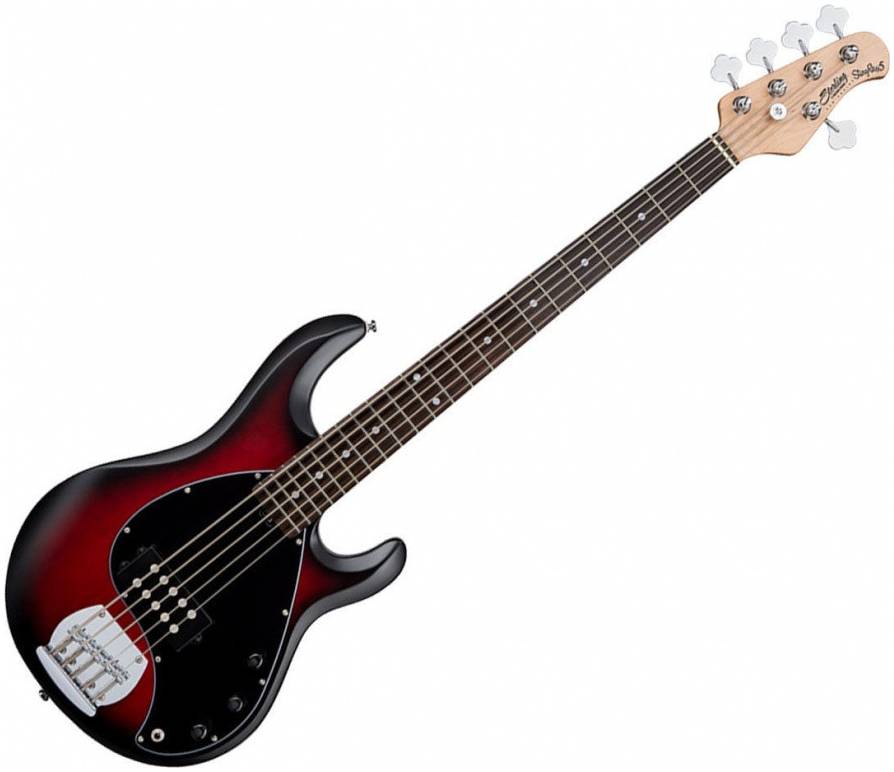 - 5  STERLING StingRay5 HH Ruby Red Burst