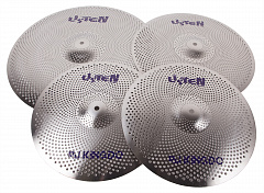   KINGDO LOW VOLUME SET 14&quot;+16&quot;+20&quot; SILVER