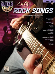   Guitar Play-along Volume 82 Easy Rock Songs GTR BOOK/CD