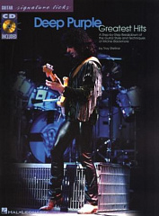 Signature Licks Deep Purple Greatest Hits GTR Book/CD