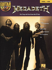 Guitar Play Along Volume 129 Megadeth Guitar BK/CD