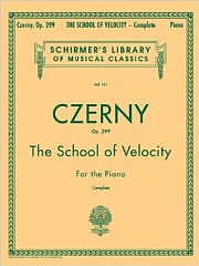 Carl Czerny: The School Of Velocity For The Piano Op.299 (Schirmer Performance Edition)