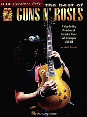 The Best Of Guns N' Roses Signature Licks Guitar Gtr Tab Book/CD