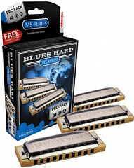   3  Hohner Blues Harp 532/20 MS CGA