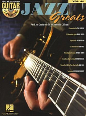 Guitar Play Along Volume 44 Jazz Greats Guitar BK/CD