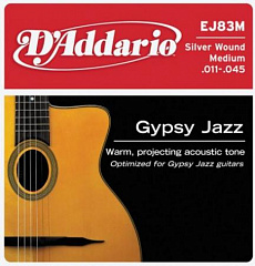     Selmer (Gypsy guitar) D'Addario EJ83M 11-45